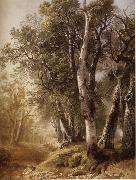 Asher Brown Durand Trees by the Brookside,Kingston oil painting picture wholesale